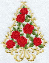 Victorian Rose Christmas Tree