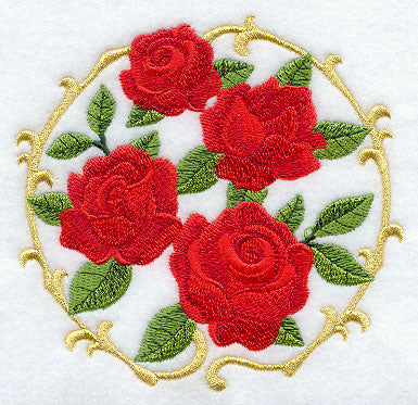 Victorian Rose Circle
