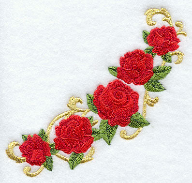 Victorian Rose Spray