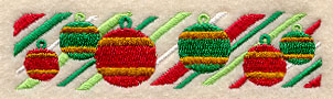 Tis the Season for Stripes Border