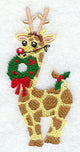 Greta Giraffe Plays Reindeer