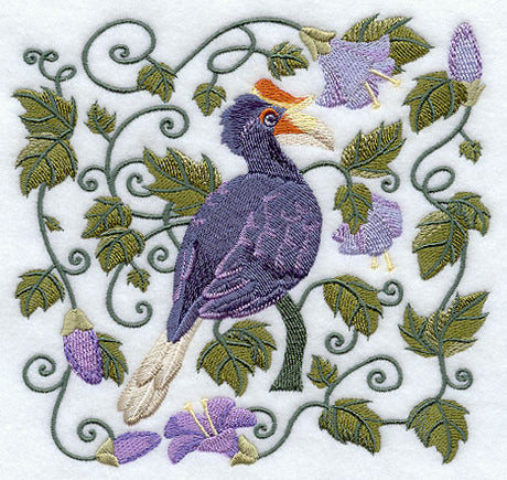 Art Nouveau Hornbill