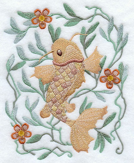 Art Nouveau Koi Fish
