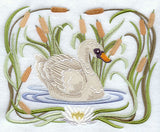 Art Nouveau Swan