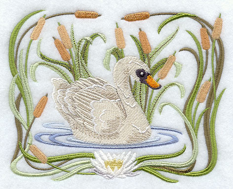 Art Nouveau Swan