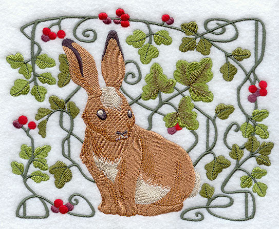 Art Nouveau Rabbit