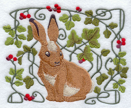 Art Nouveau Rabbit