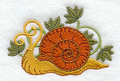 Art Nouveau Snail