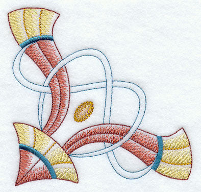 Art Nouveau Fanfare Corner