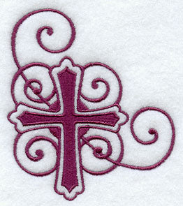 Art Nouveau Cross Corner