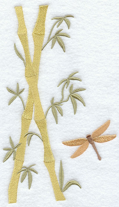 Bamboo and Dragonfly