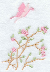 Blossoms and Butterfly