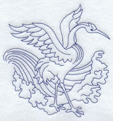 Lucky Crane (Bluework)