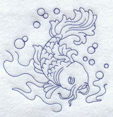 Koi Fish (Bluework)