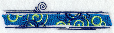 Contemporary Curls Border