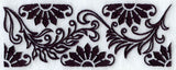 Floral in Damask Border