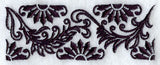 Floral in Damask Border