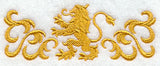 Heraldic Lion Border