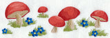 Merry Mushroom Border
