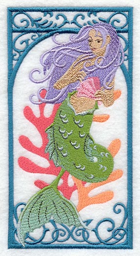 Art Nouveau Madison Mermaid