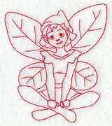 Wren Pixie (Redwork)