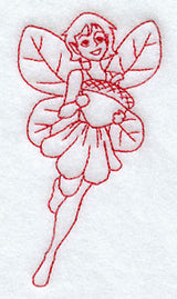 Jessamine Pixie (Redwork)