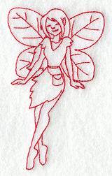 Phaedra Pixie (Redwork)