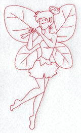 Madelia Pixie (Redwork)