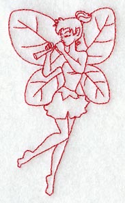 Madelia Pixie (Redwork)