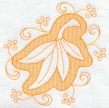 Willow Leaf (Trapunto)