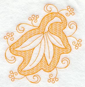 Willow Leaf (Trapunto)