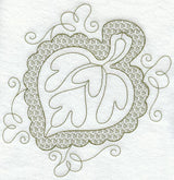 Cottonwood Leaf (Trapunto)