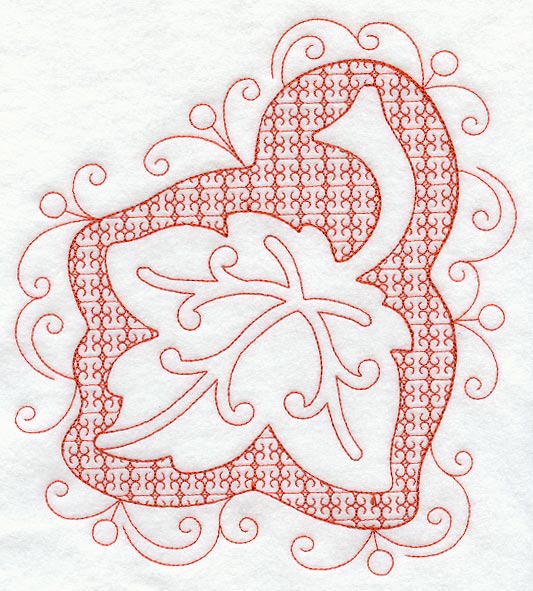 Maple Leaf (Trapunto)