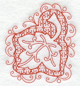 Maple Leaf (Trapunto)