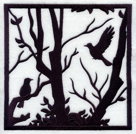 Birds of a Feather Silhouette