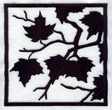 Leaves in the Breeze Silhouette