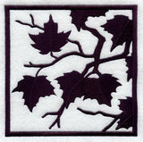 Leaves in the Breeze Silhouette