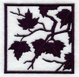 Leaves in the Breeze Silhouette