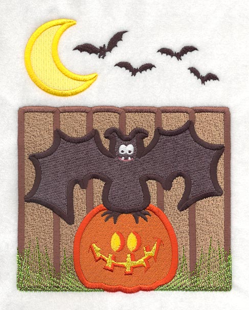 Bat and Pumpkin