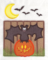 Bat and Pumpkin