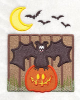 Bat and Pumpkin