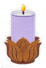 Petal Pedestal Candle