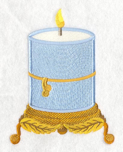 Leaf Pedestal Candle