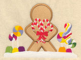 Gingerbread Scene Back