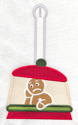 Grumpy Gingerbread Towel Topper