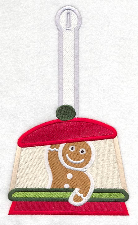 Happy Gingerbread Towel Topper