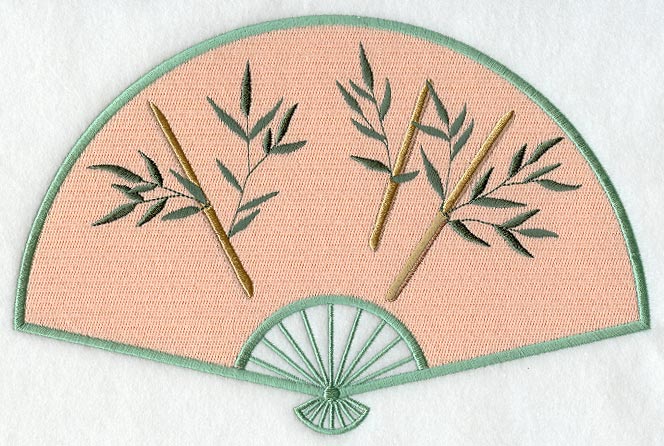 Japanese Fan and Bamboo