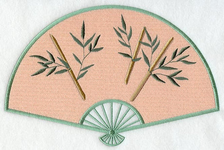 Japanese Fan and Bamboo