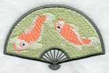 Japanese Fan and Koi Fish