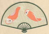 Japanese Fan and Koi Fish